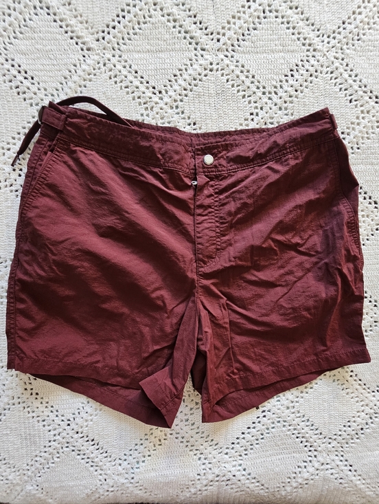 Calvin Klein Pants - Calvin Klein Swimwear Shorts - Burgundy M/M